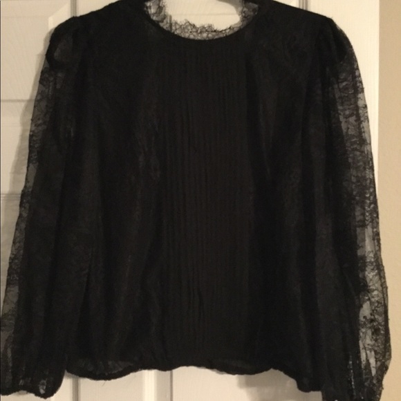Alice + Olivia Tops - Alice Olivia Chantilly Lace Top